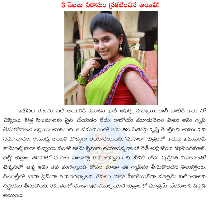 anjali,anjali actress,3 months rest to anjali,3 months break,3 months break to anjali,actress anjali,reason for anjali 3 months rest  anjali, anjali actress, 3 months rest to anjali, 3 months break, 3 months break to anjali, actress anjali, reason for anjali 3 months rest